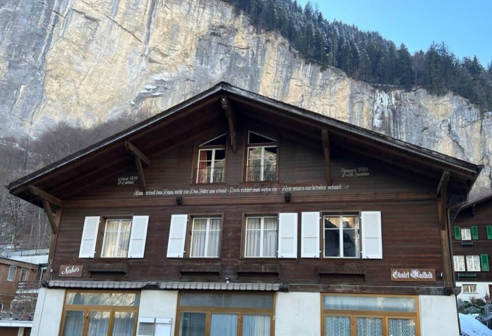 Chalet Maithili Lauterbrunnen -152-Year-Old Majestic Chalet Ngoại thất bức ảnh