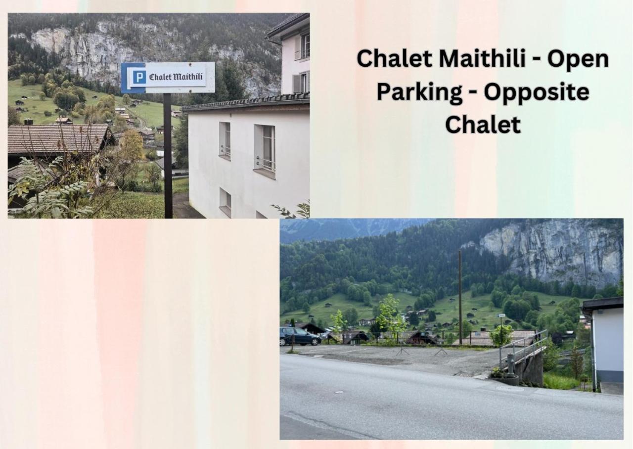 Chalet Maithili Lauterbrunnen -152-Year-Old Majestic Chalet Ngoại thất bức ảnh